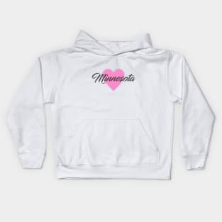 Minnesota Heart Kids Hoodie